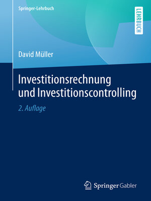 cover image of Investitionsrechnung und Investitionscontrolling